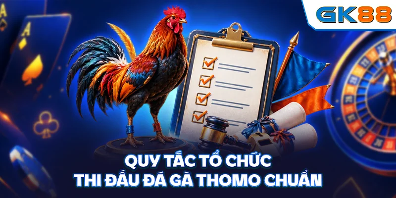 Quy tắc tổ chức thi đấu đá gà Thomo chuẩn