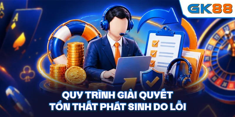 Quy trình giải quyết tổn thất phát sinh do lỗi